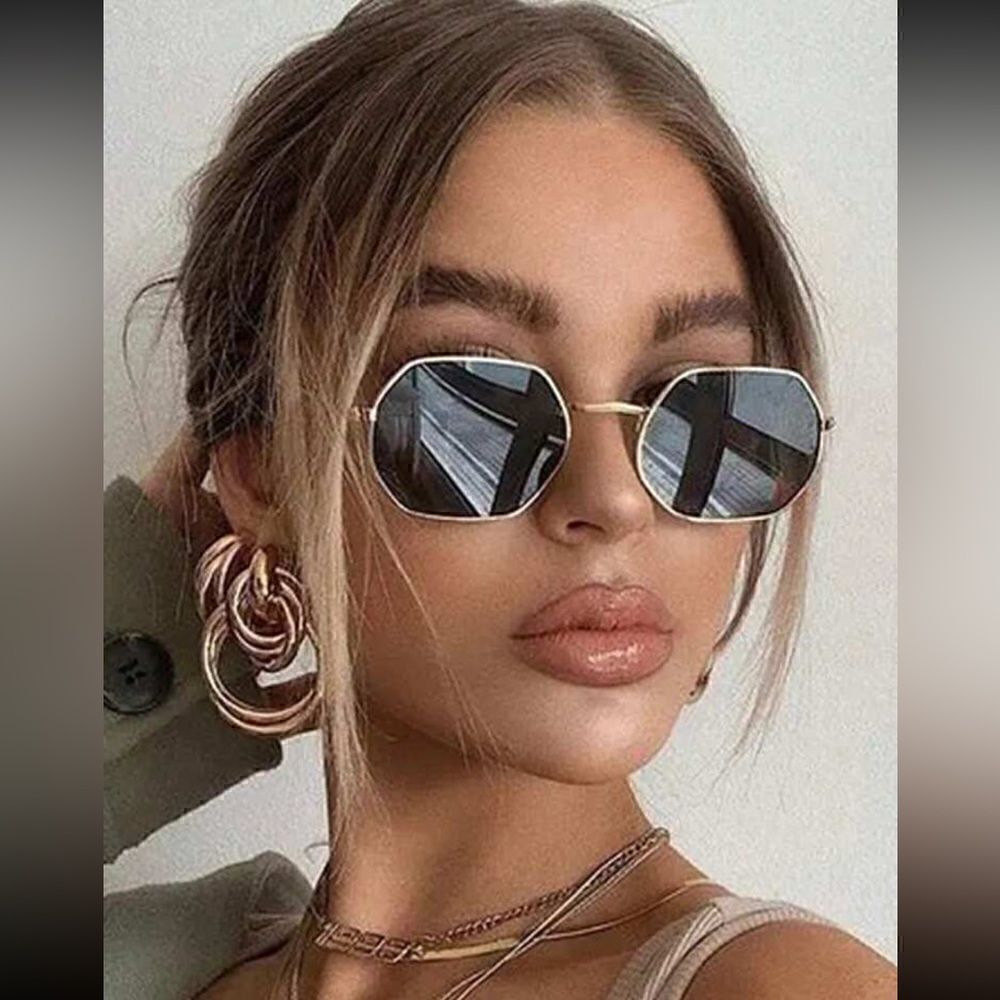 Vintage minimalist sunglasses E8